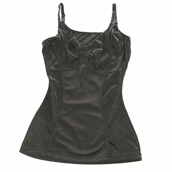 Black Spaghetti Strap Spanks Top! - Picture 2 of 2